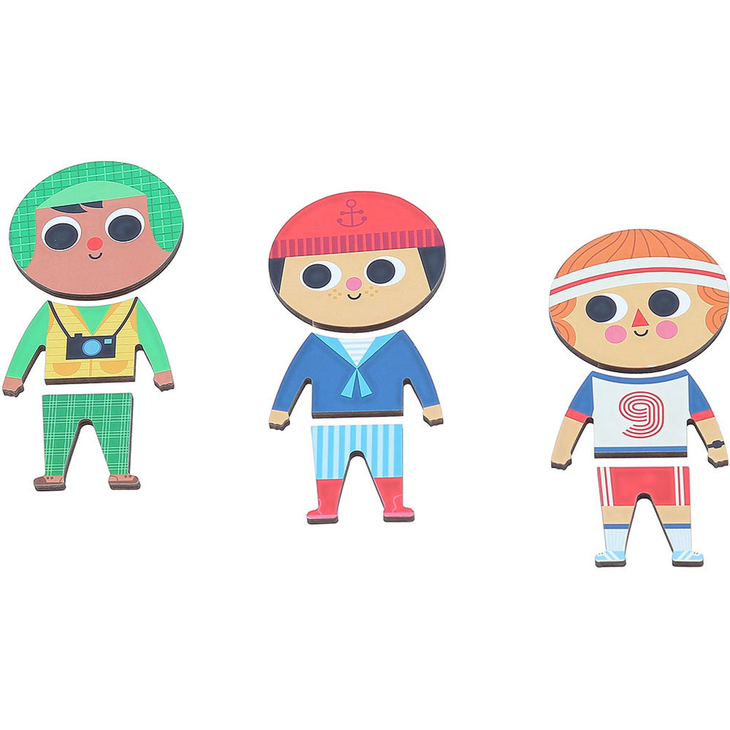 Vilac träpussel, 6 x 3 bitar - Jules av Ingela P Arrhenius