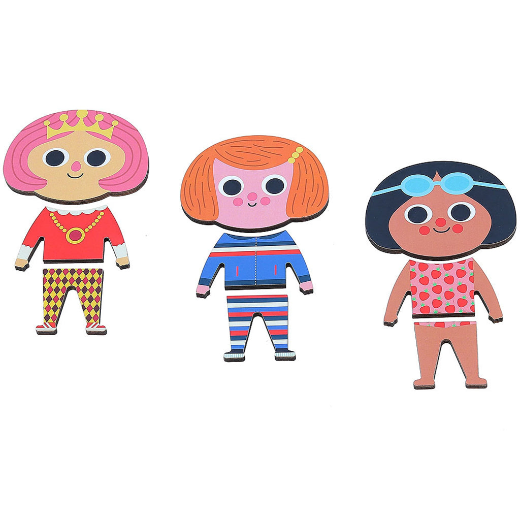 Vilac träpussel, 6 x 3 bitar - Jane av Ingela P Arrhenius