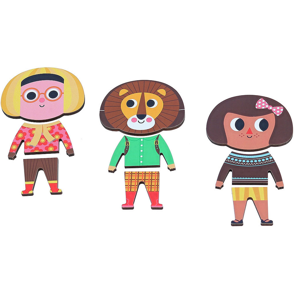 Vilac träpussel, 6 x 3 bitar - Jane av Ingela P Arrhenius