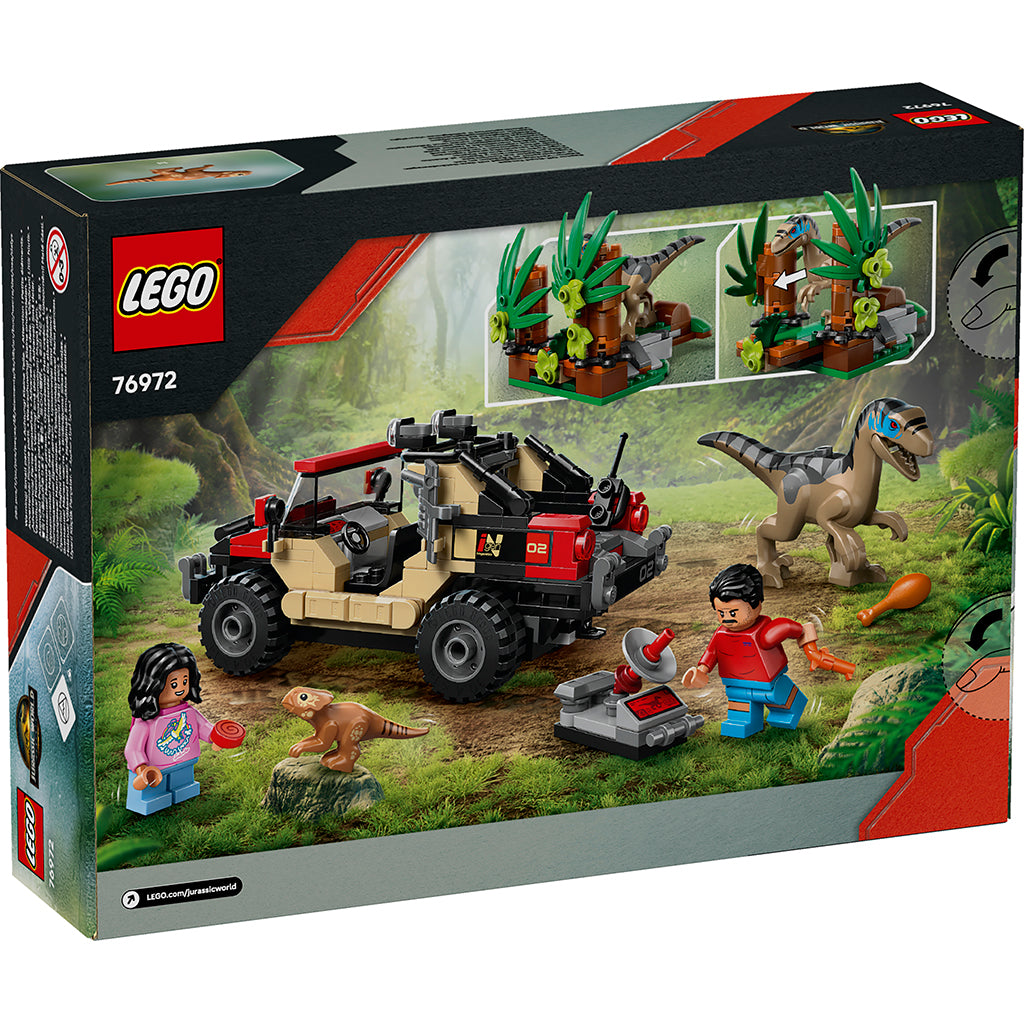 LEGO® Jurassic World™, Terrängflykt från raptor