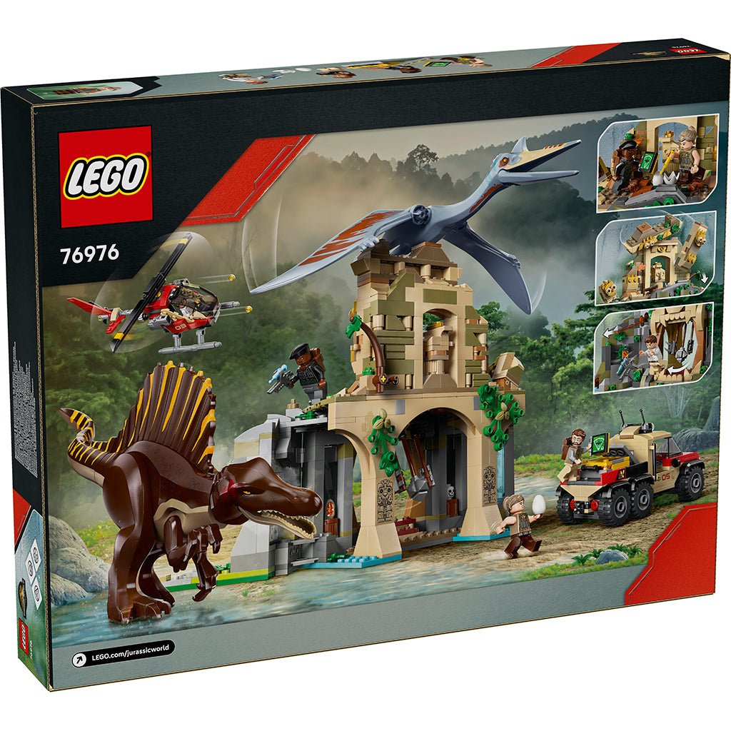 LEGO® Jurassic World™, Flyguppdrag: Spinosaurus och quetzalcoatlus