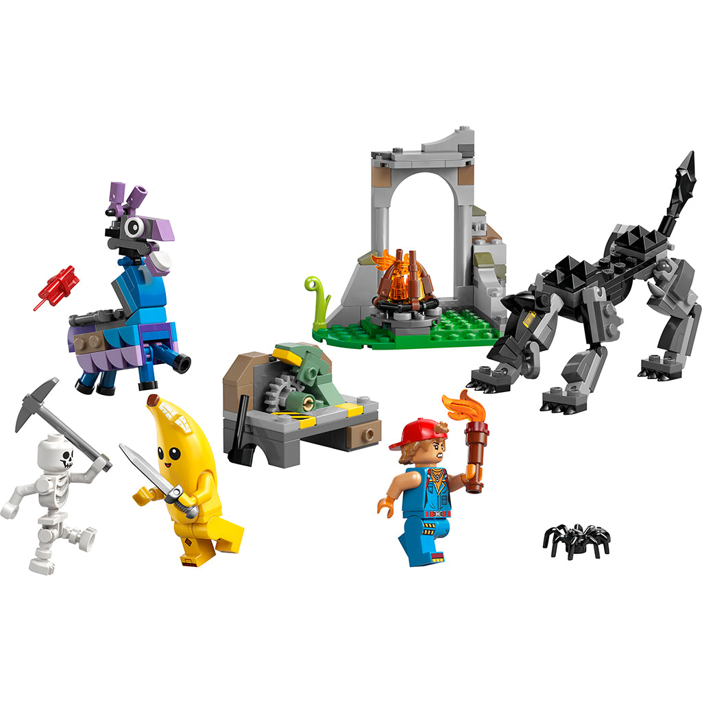 LEGO® Fortnite, Peely och Sparkplugs läger