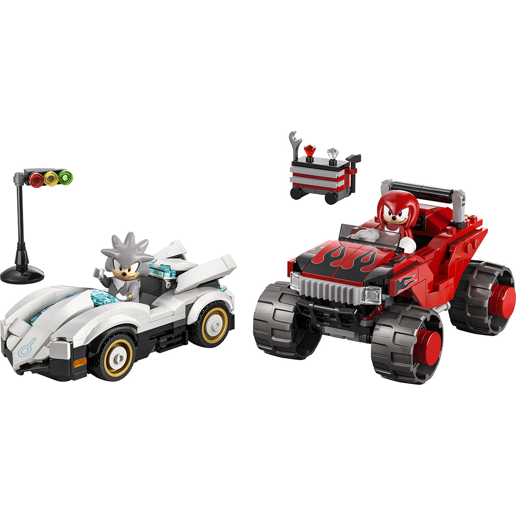 LEGO® Sonic the Hedgehog™ Silvers bil mot Knuckles&