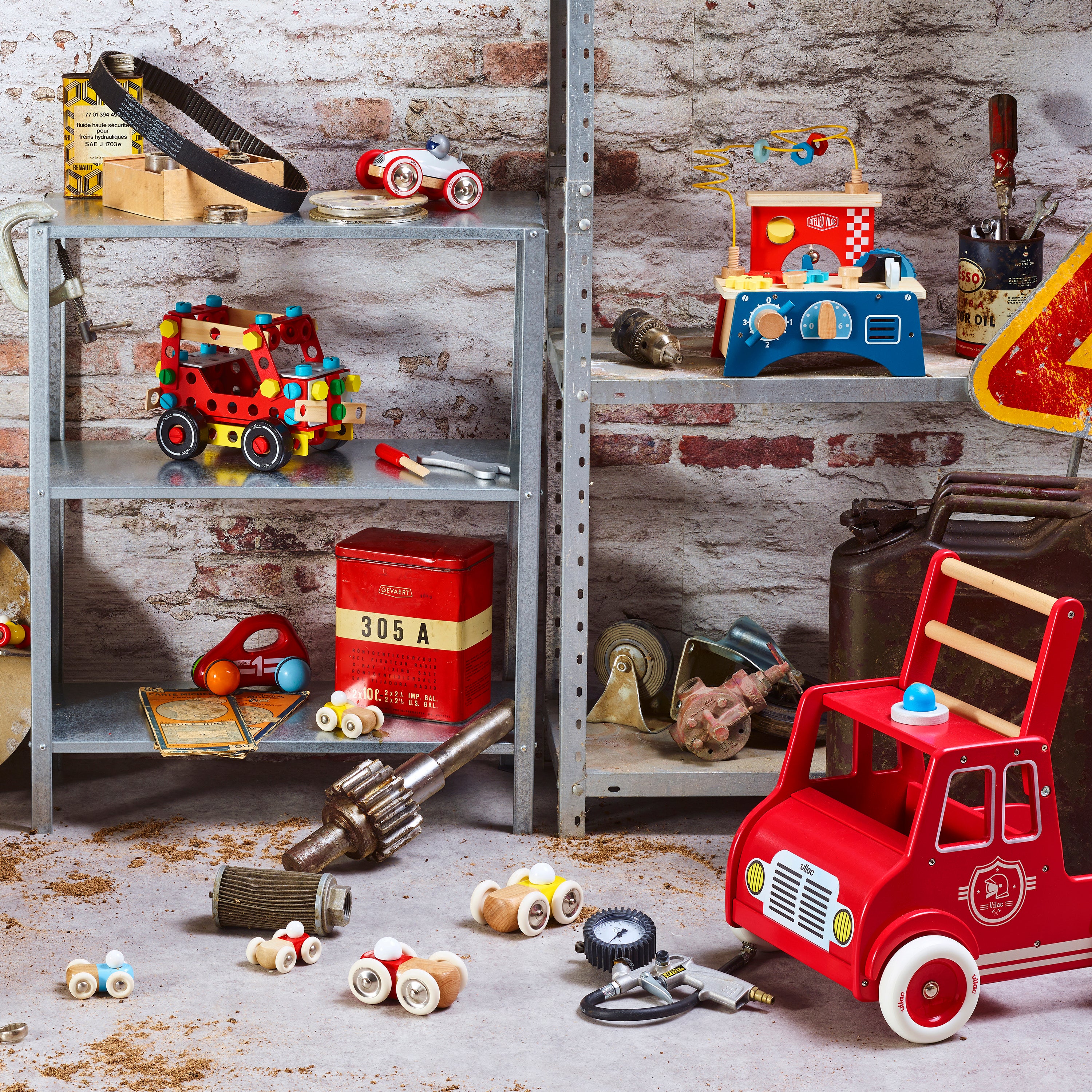 Vilac Gåvagn, Brandbil