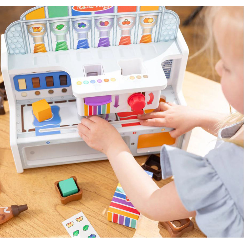 Melissa & Doug träleksaksmat, Chokladfabrik