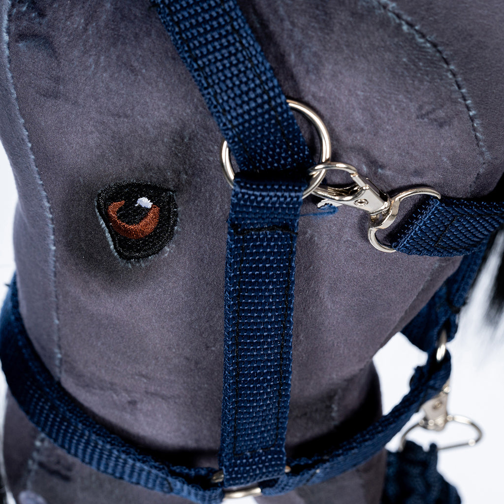 By Astrup Grimma och dragrep, Blå (utan käpphäst)