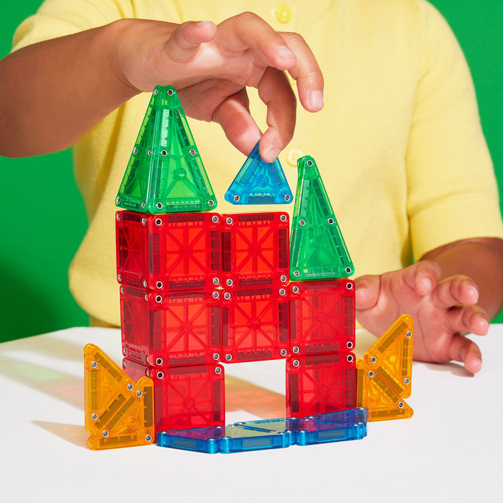 Magna-Tiles MicroMags reseset, Magnetiskt byggset med 26 delar