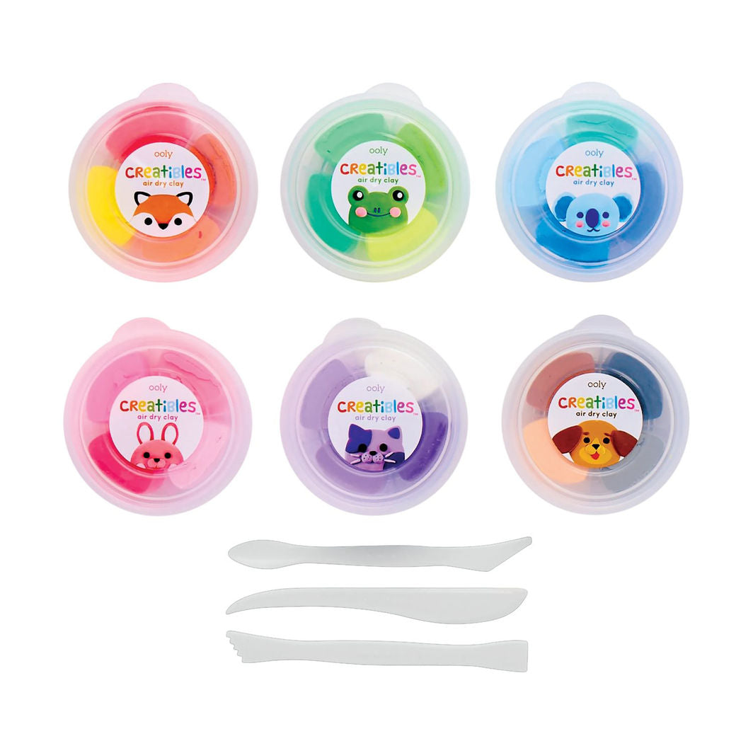 Ooly Självhärdande lera, Deluxe Kit 24 färger - Creatibles