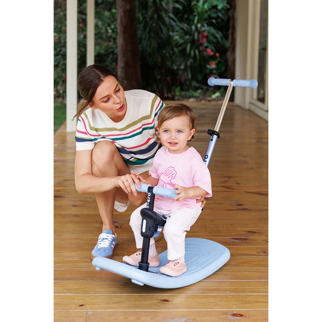 Micro sparkcykel, Mini Deluxe LED, Rock & Go – Dusty Rose