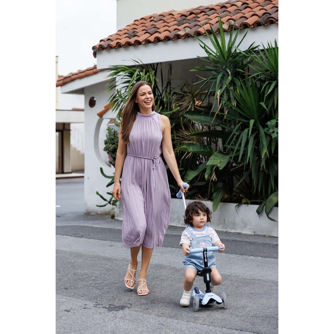 Micro sparkcykel, Mini Deluxe LED, Rock & Go - Ocean Slate