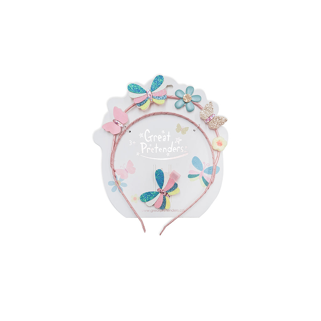 Great Pretenders hårbåge och hårspänne, Butterflies for Days