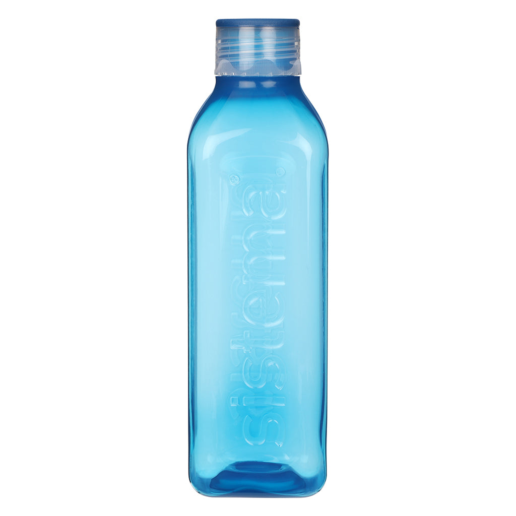 Sistema dricksflaska, Square bottle, 1 L - Ocean blue