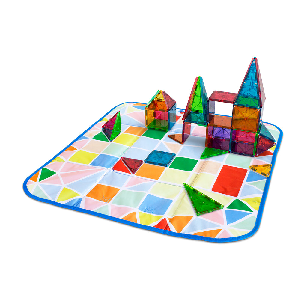 Magna-Tiles förvaringsbox och lekmatta i ett, Storage bin