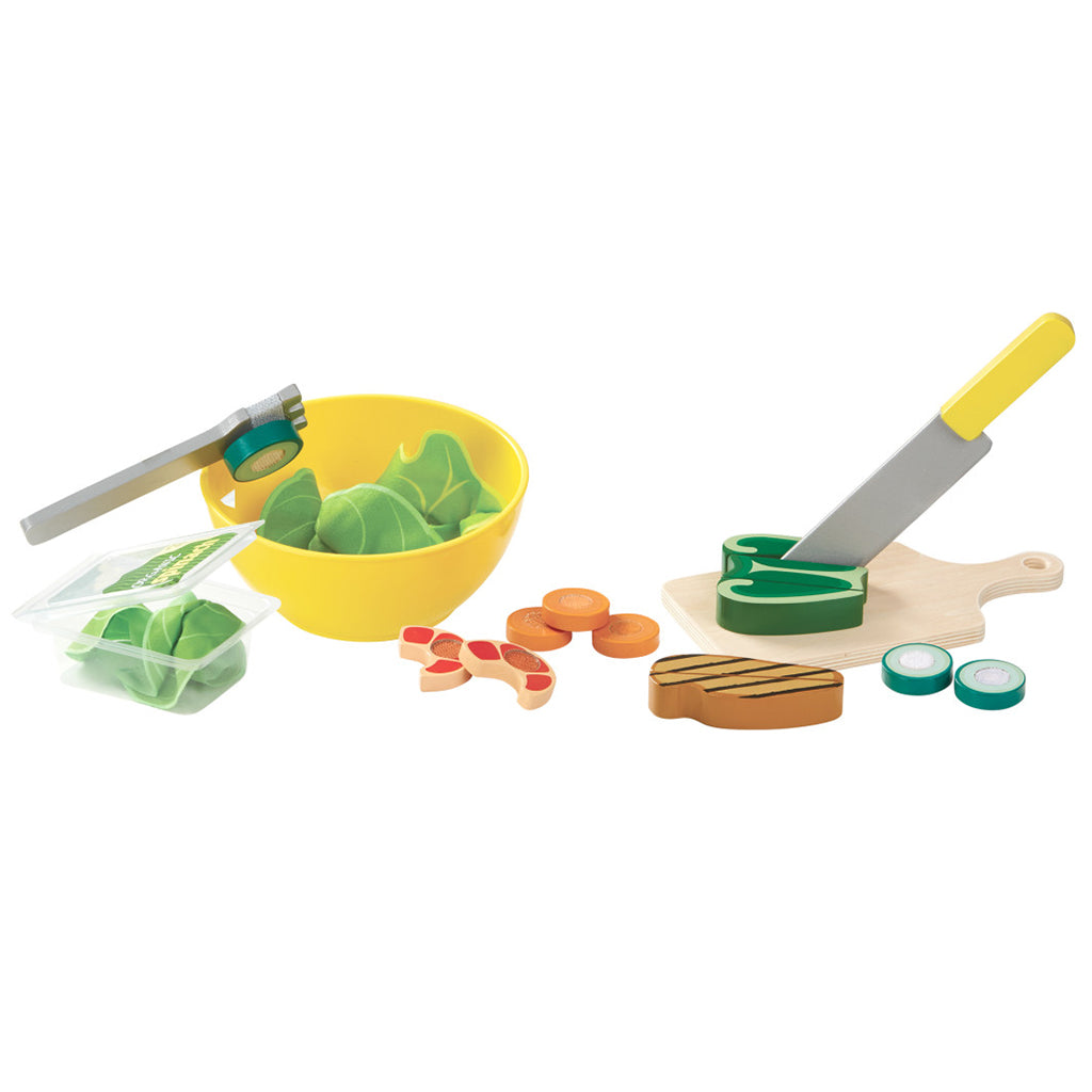Melissa & Doug Träleksaksmat, Salladset