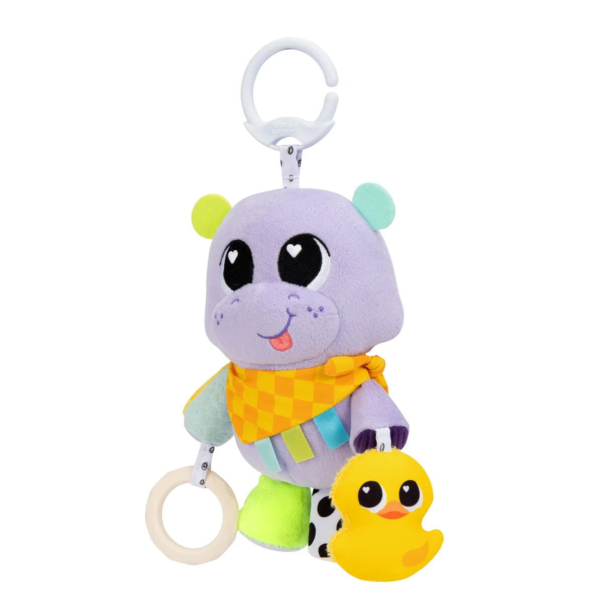 Lamaze aktivitetsleksak, Hayley the Hippo Clip & Go