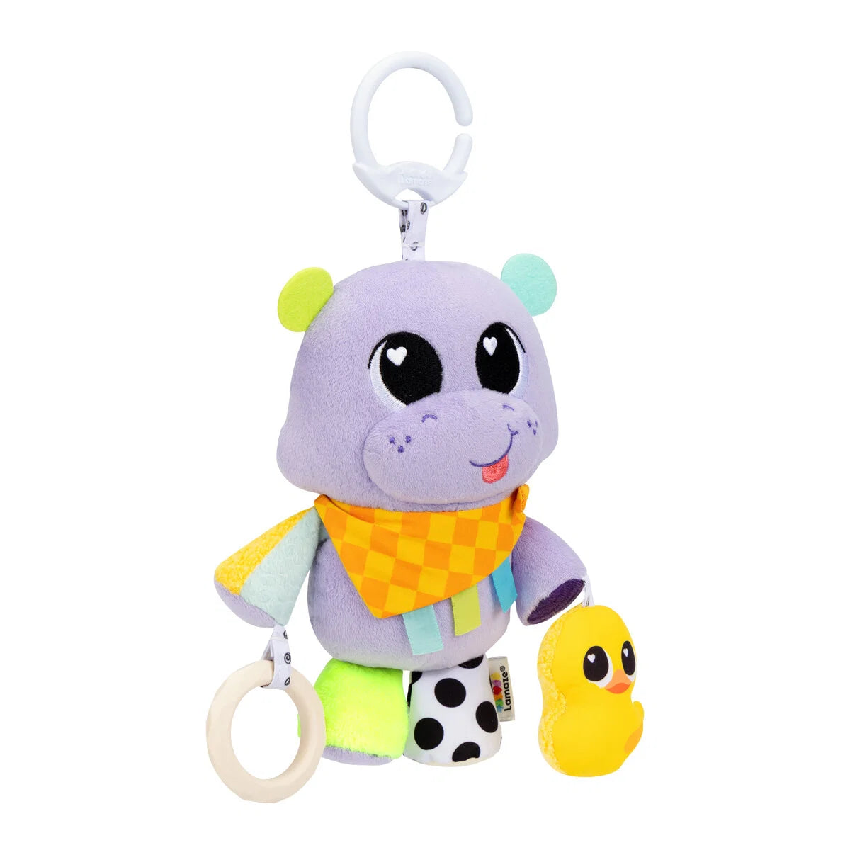 Lamaze aktivitetsleksak, Hayley the Hippo Clip & Go