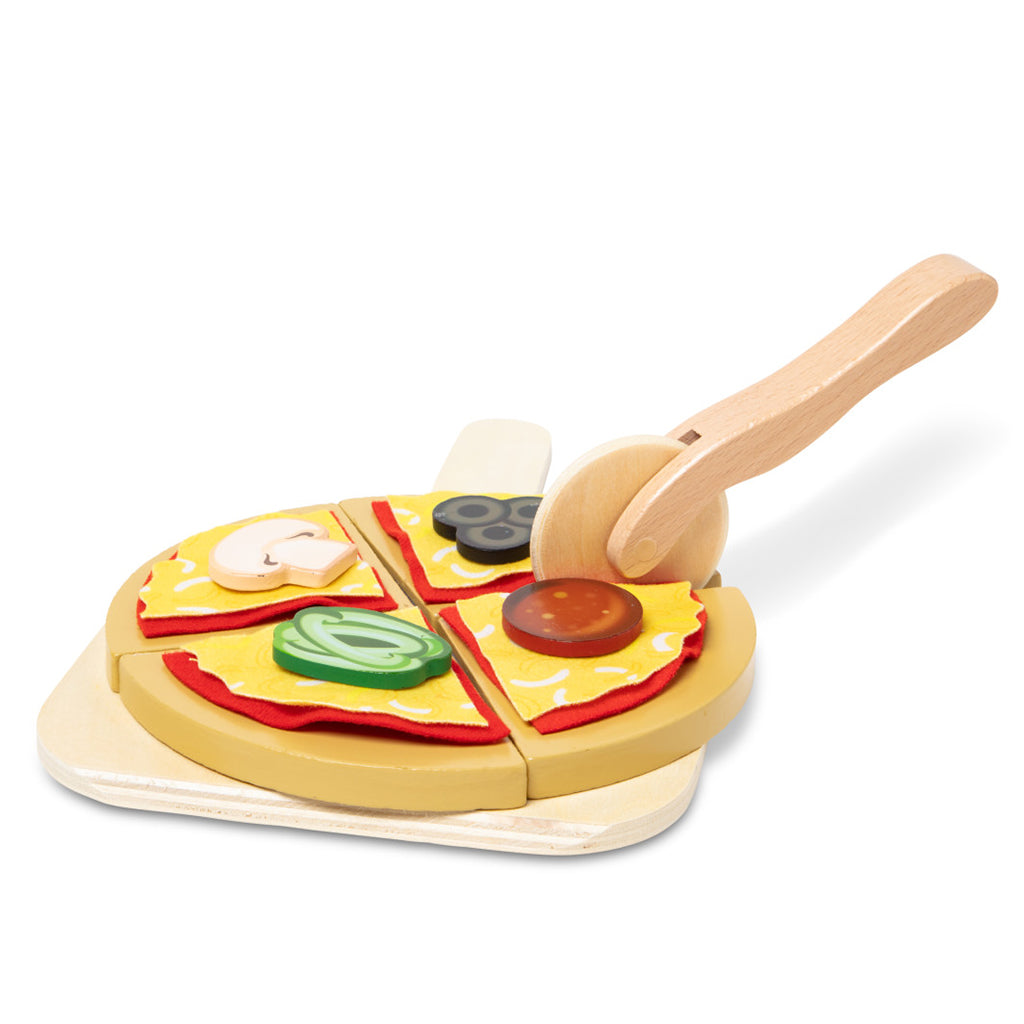 Melissa & Doug Leksaksmat, Pizza-baka själv - 41 delar