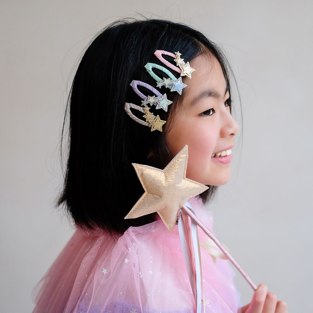 Mimi & Lula 4 hårspännen, Trailing Star My Little Unicorn