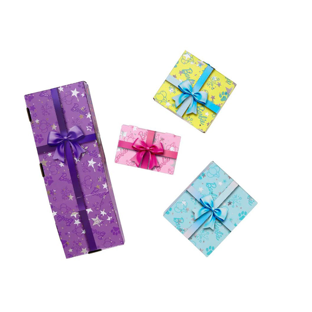 Barbie Party Unboxed docka med svart hår och 10 överraskningar