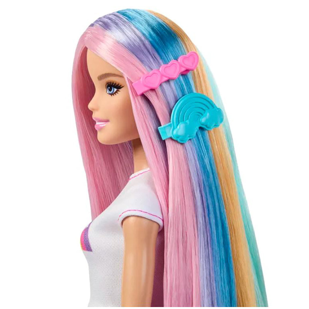 Barbie Rainbow Sparkle Hair docka