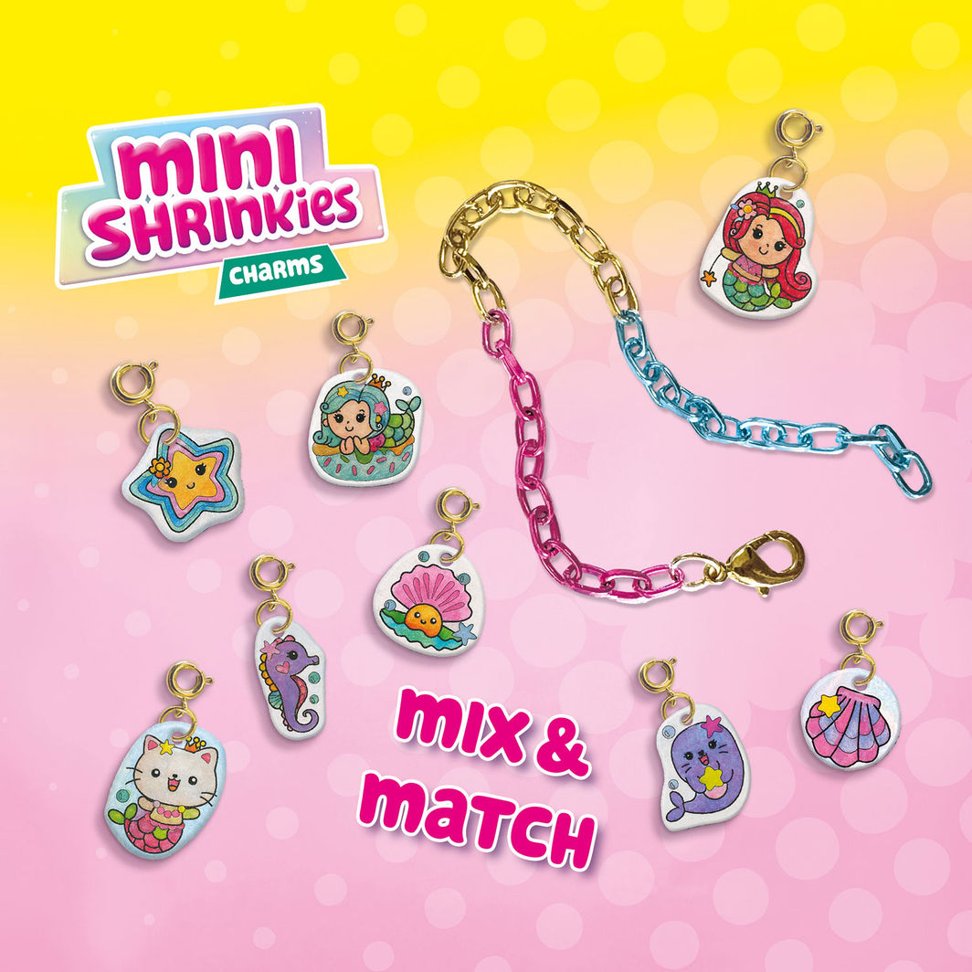 SES Creative Krympplast, Mini Shrinkies – Förtjusande havsvänner