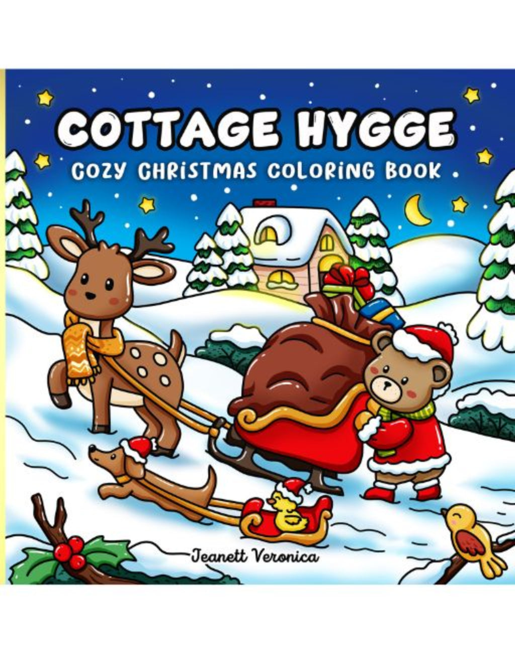 Cottage Hygge - Cozy Christmas - malebog