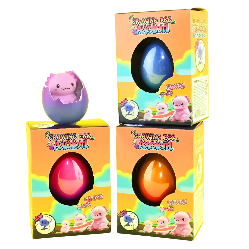 Robetoy Growing Egg, Odla din egen axolotl - 6 cm