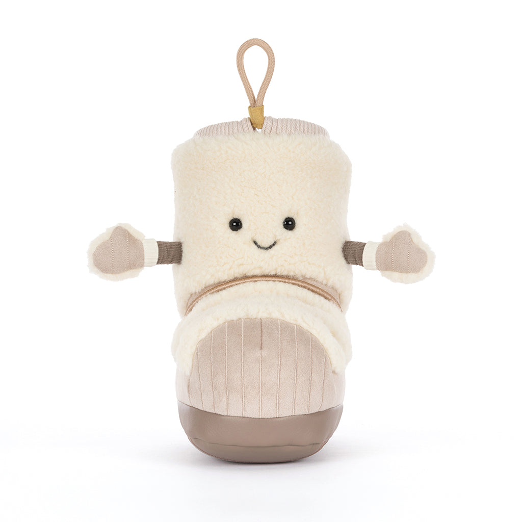 Jellycat bamse, Amuseables Perta Snow Boot - 21 cm