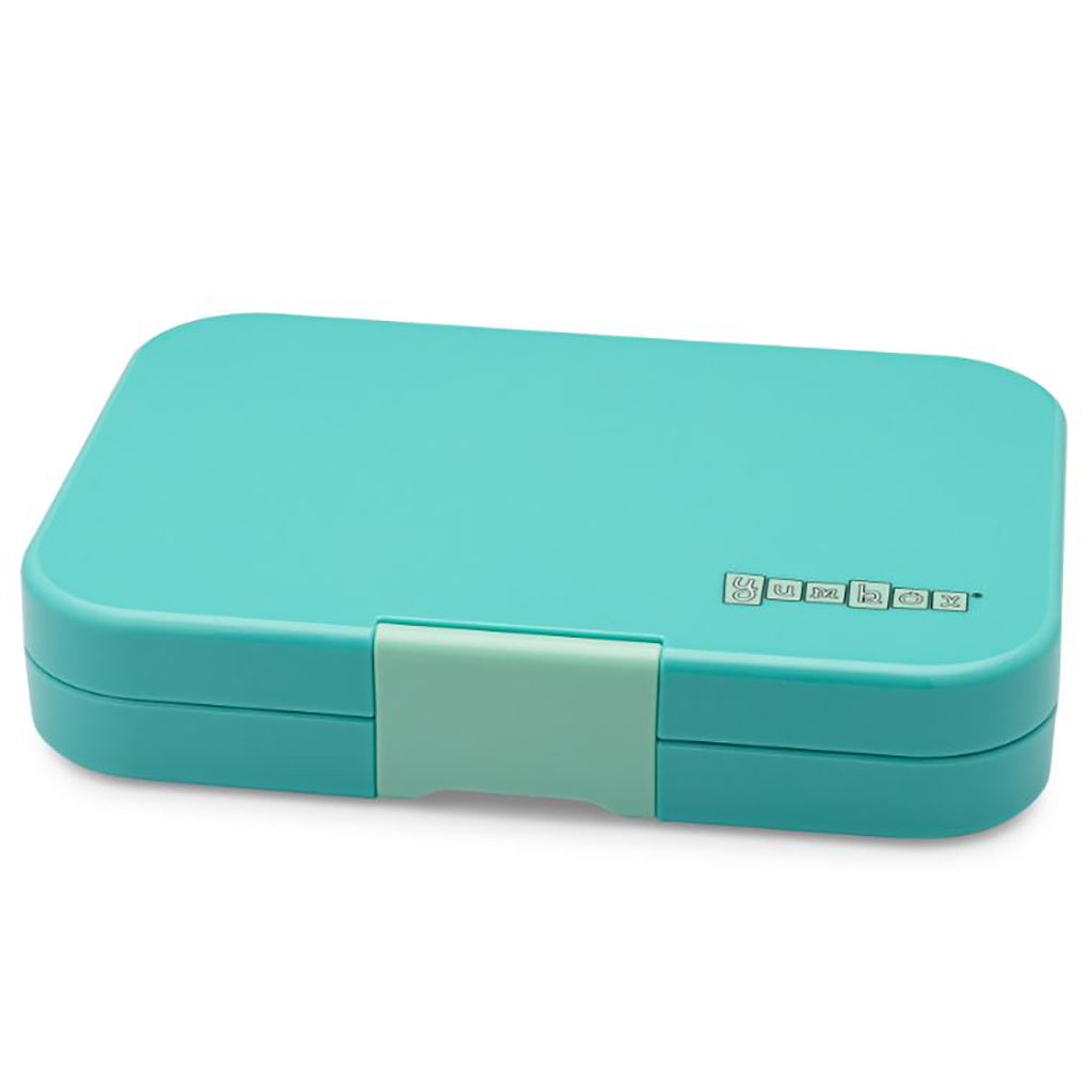 Yumbox XL matlåda m. 5 fack, Tapas - Jungle/ Pastel Blue