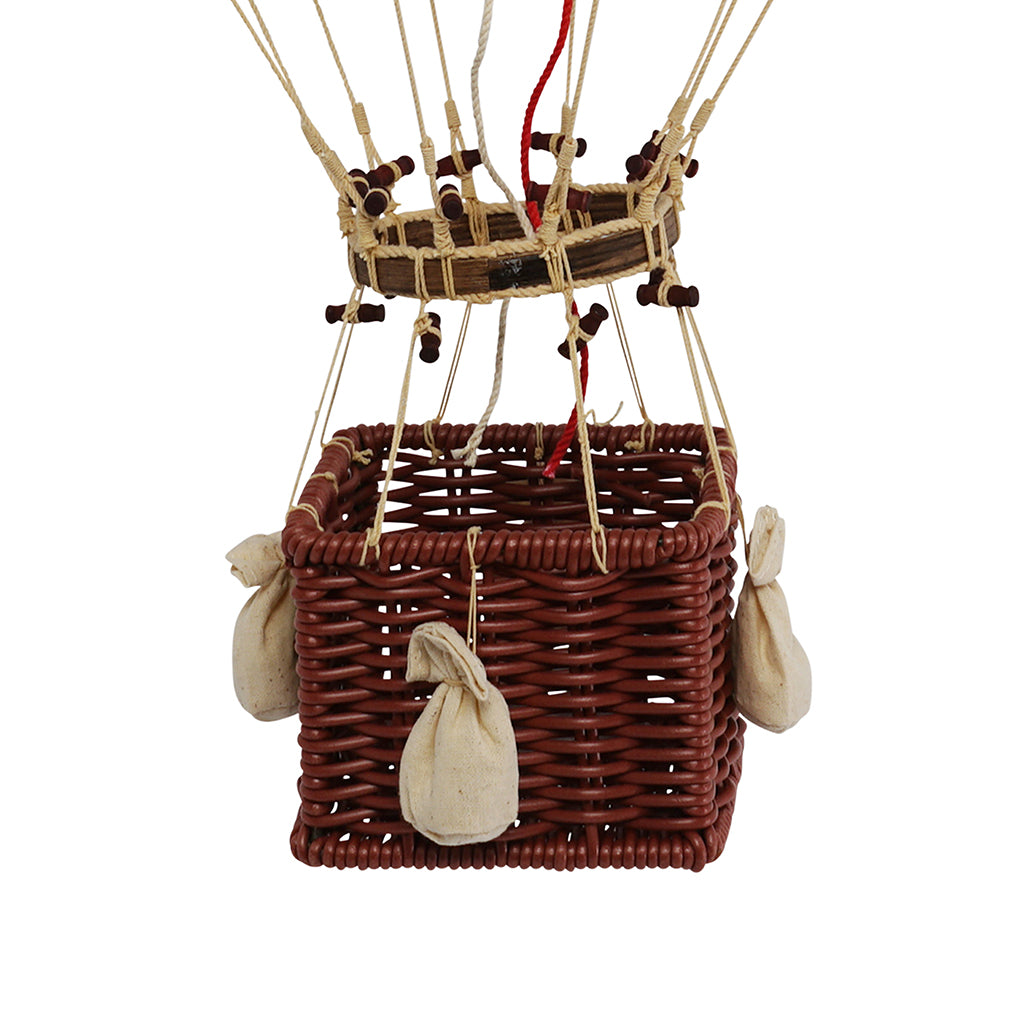 Luftballon, sammetsgrön - H: 56 x D: 32 cm