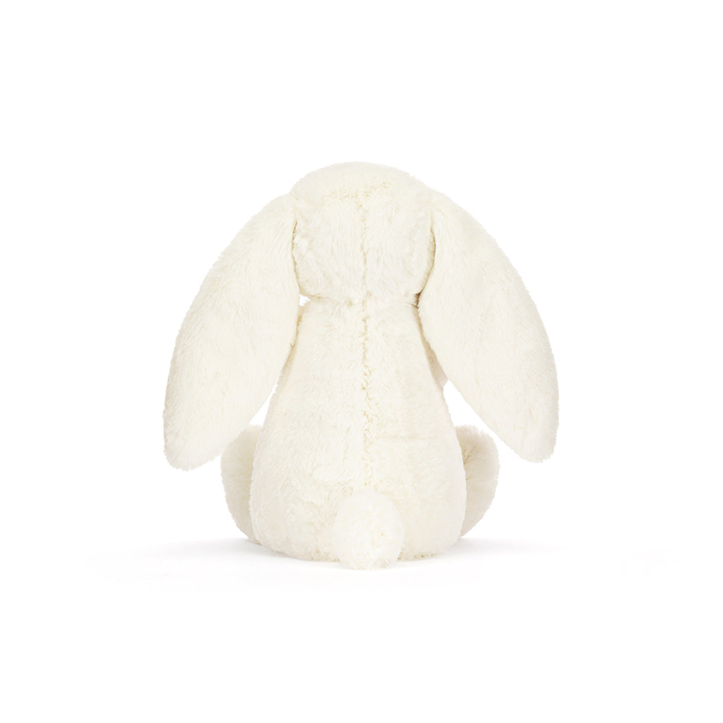 Jellycat bamse, Kanin med rose, Cream bunny - 31 cm