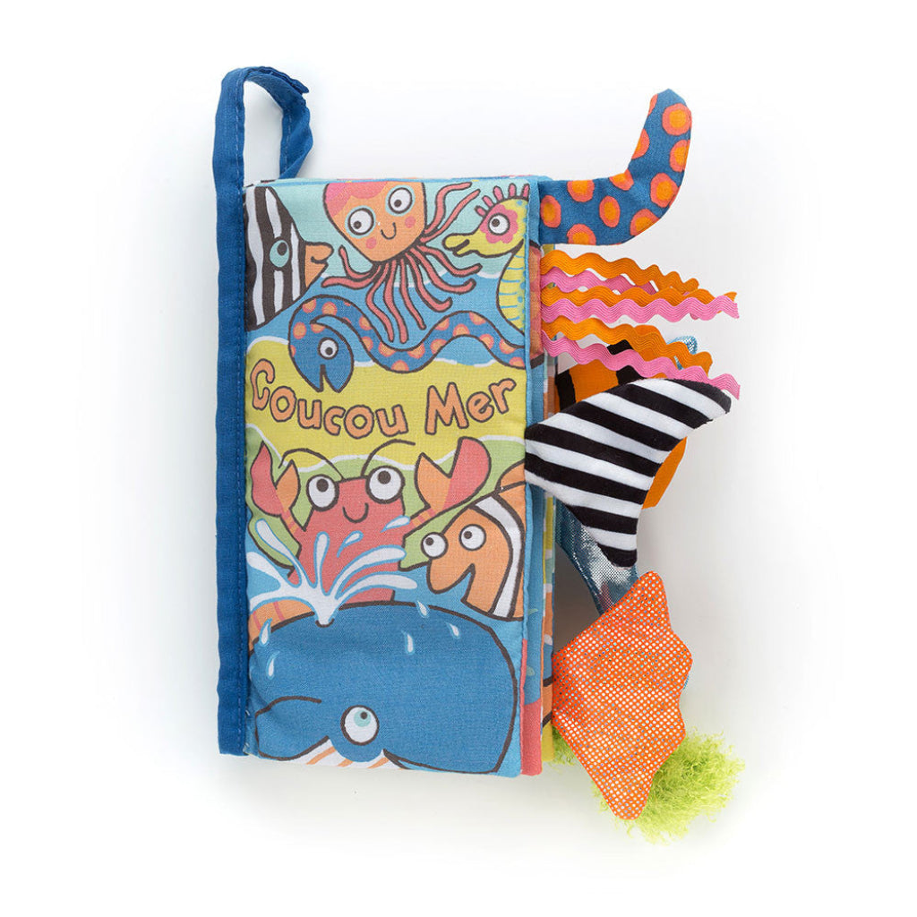 Jellycat aktivitetsbog, halebog - havet