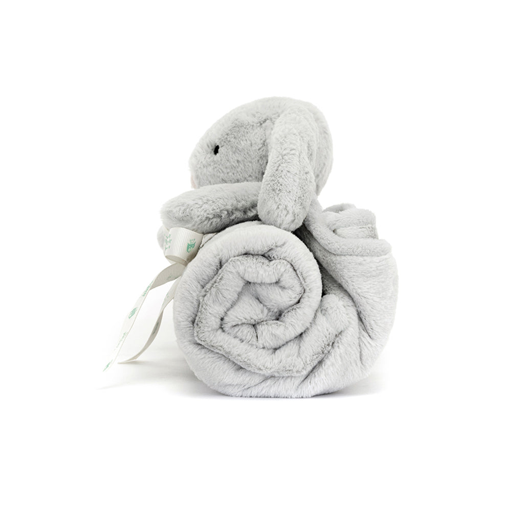 Baby Jellycat filt, Bashful kanin, silver - 56 cm