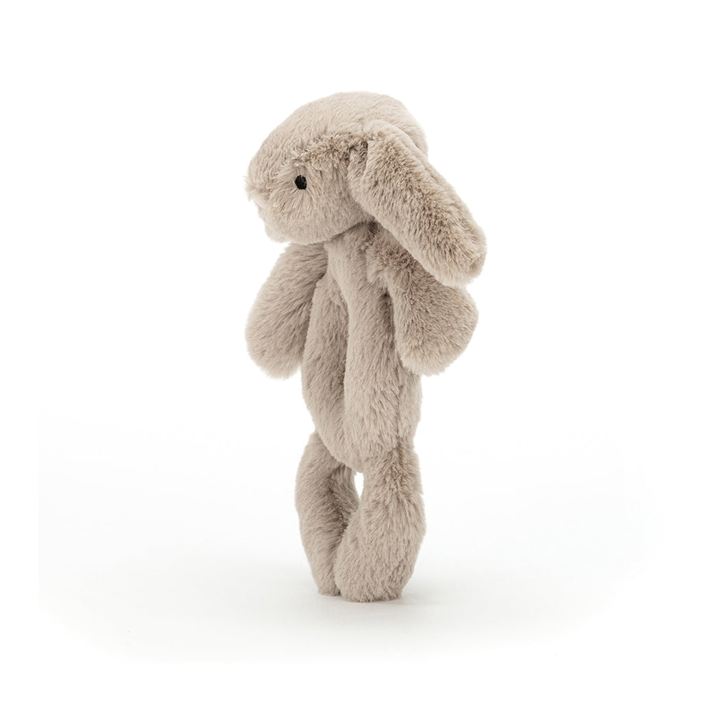 Baby Jellycat ring rangla, Kanin, beige - 15 cm