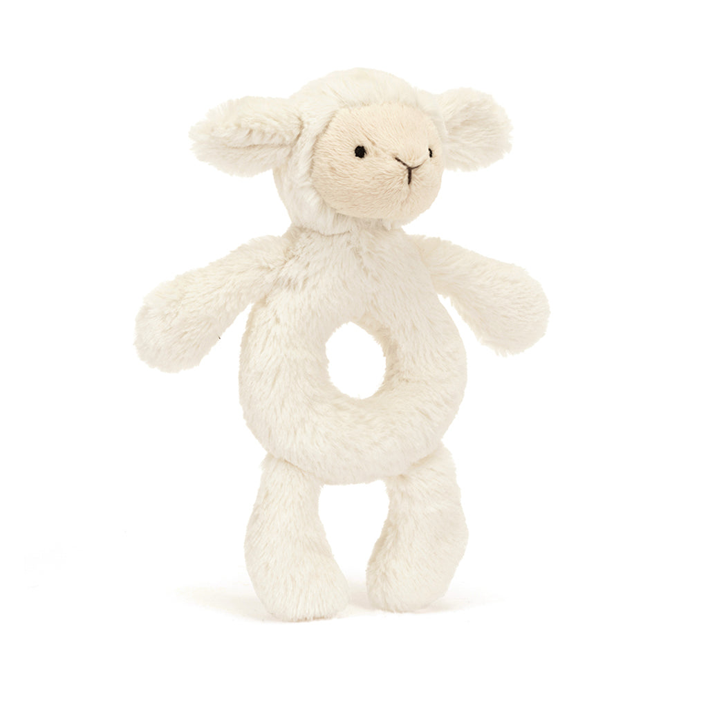 Baby Jellycat ring rangle, Lam - 15 cm