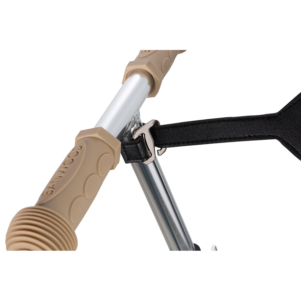 Banwood Carry strap, bärrem till skateboard, sparkcykel och balanscykel - Cream