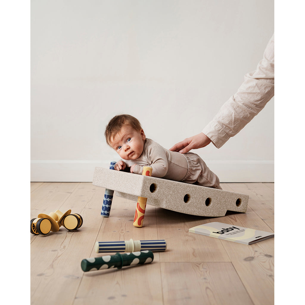 Modu Baby Motoriksæt, Sand grey/Honey yellow