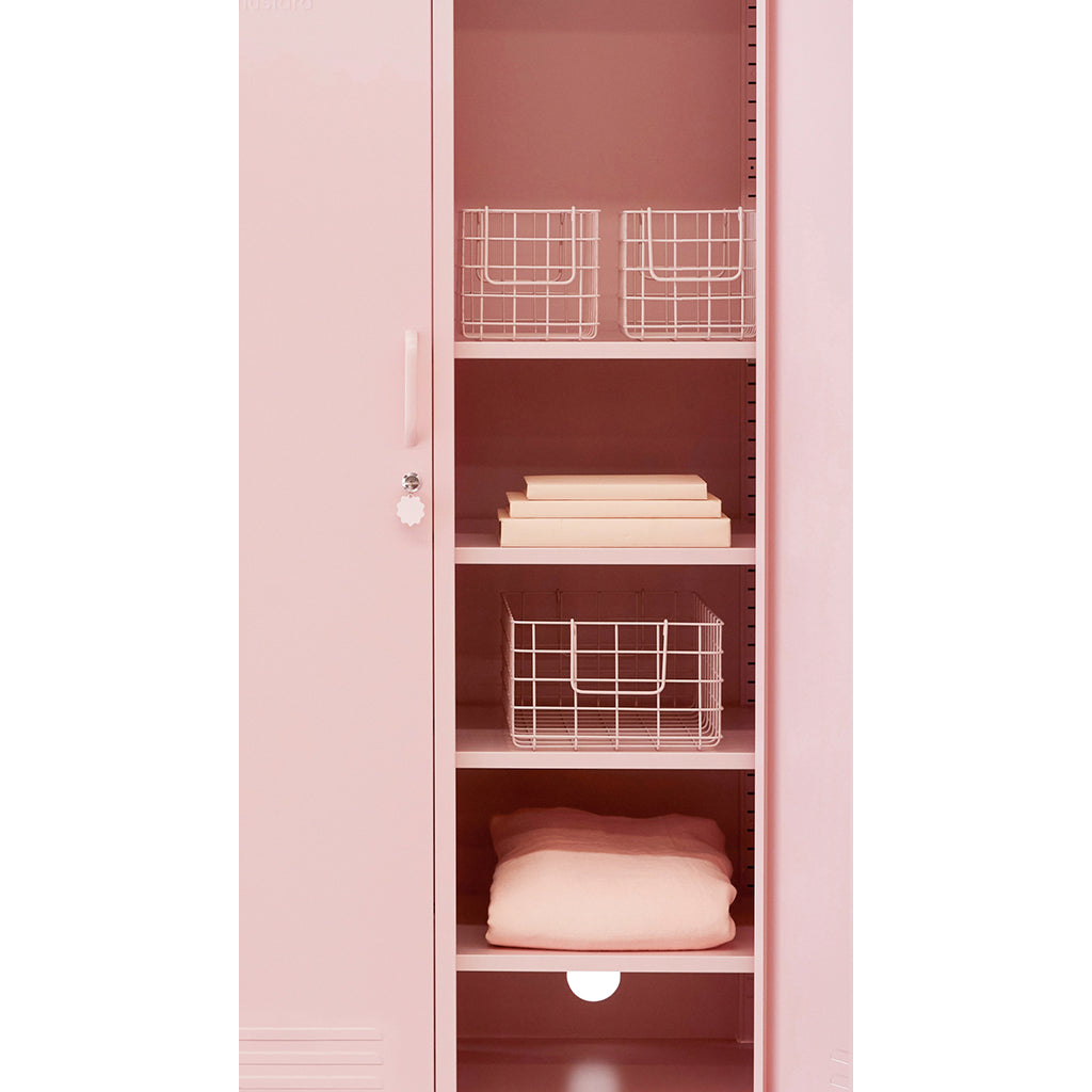 Mustard Made Korgar, set med 3 trådkorgar - Blush