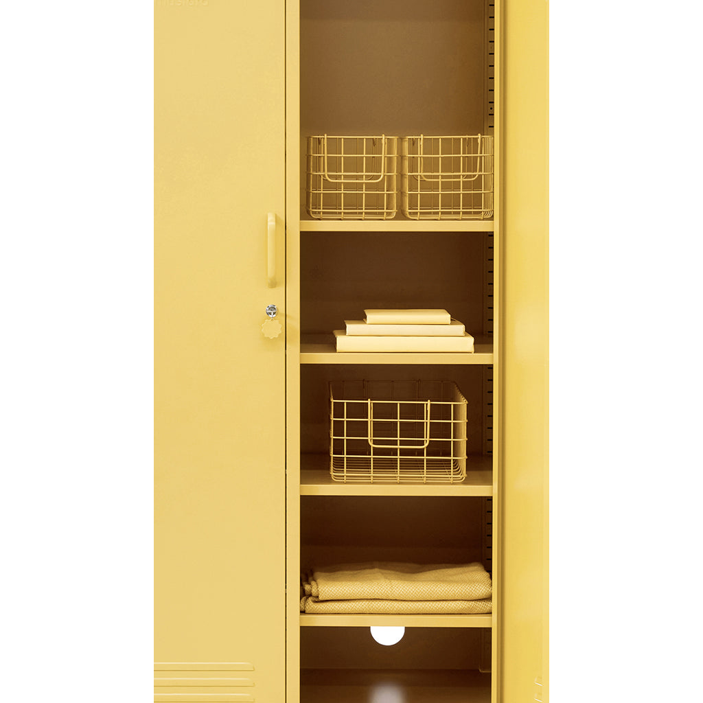 Mustard Made korgar, set med 3 trådkorgar - Butter