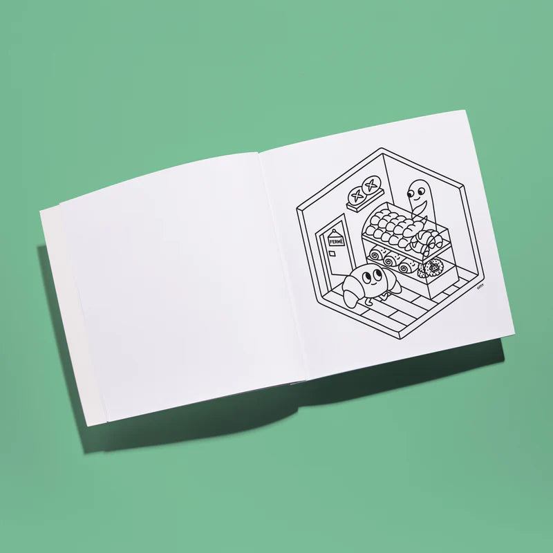 Omy målarbok, nr. 2 – Cozy Art – Paris