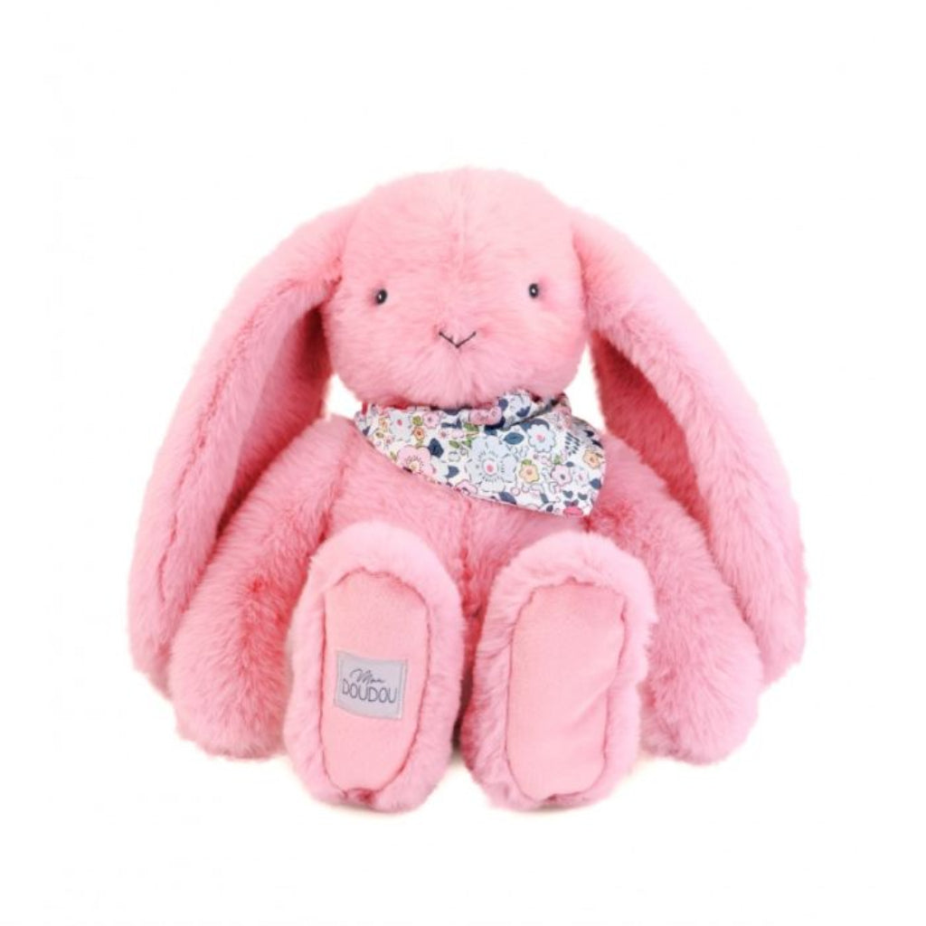 Doudou et Compagnie Blomsterkanin, rosa - 35 cm