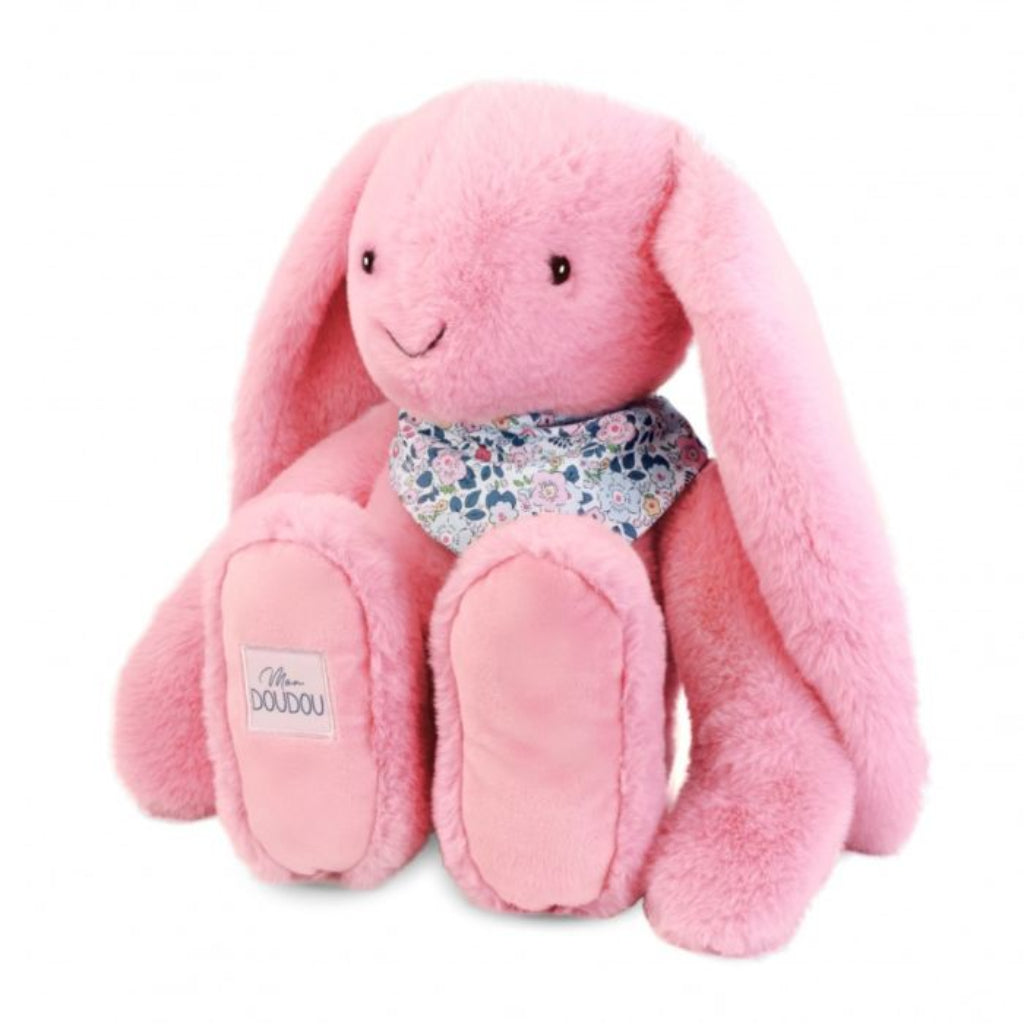 Doudou et Compagnie Blomsterkanin, rosa - 50 cm