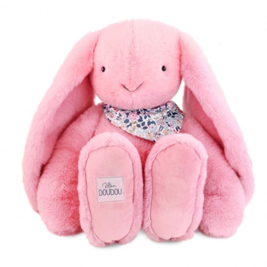 Doudou et Compagnie Blomsterkanin, rosa - 50 cm