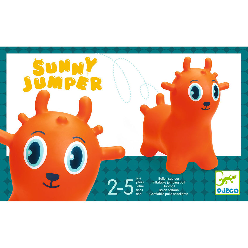 Djeco hoppdjur, Sunny - Orange
