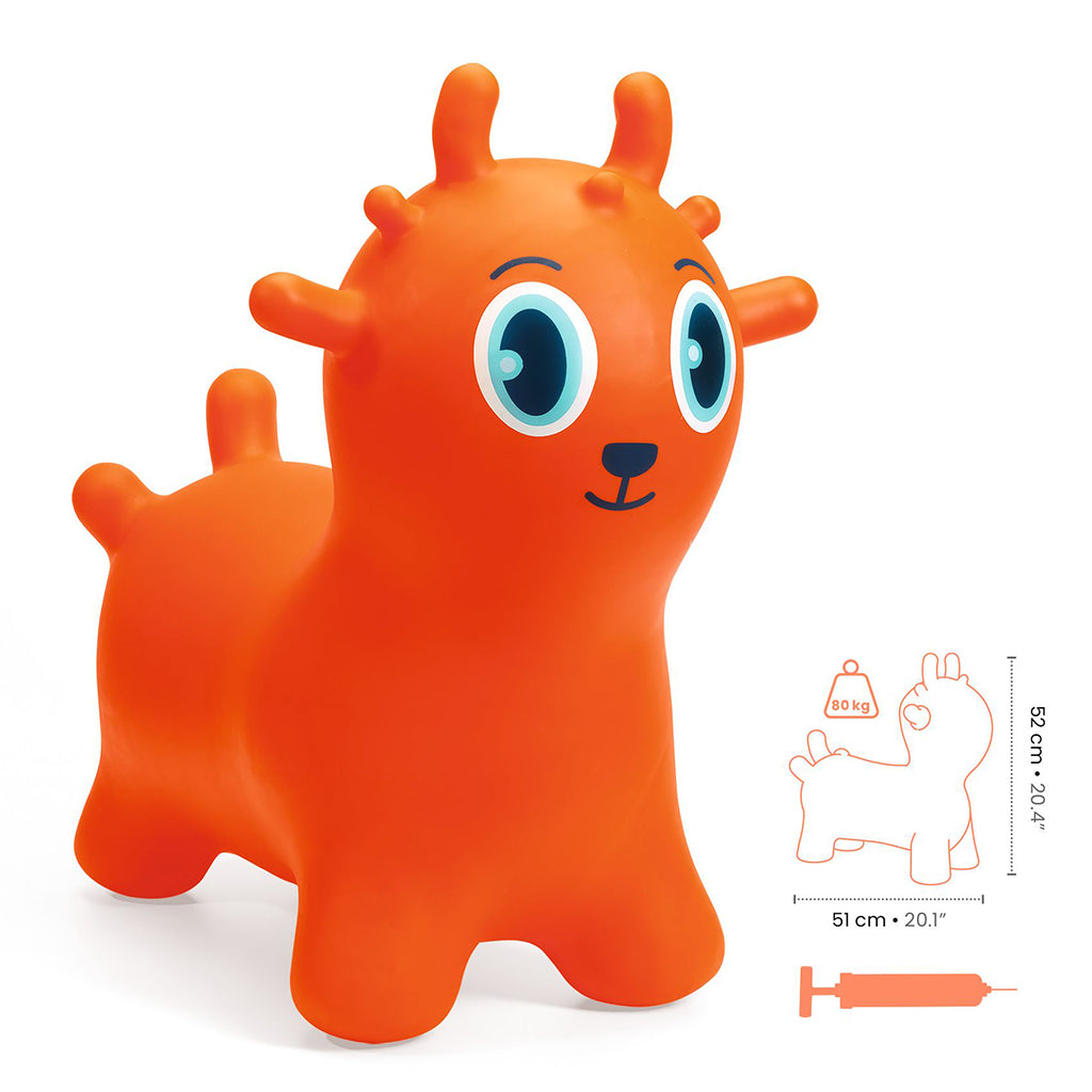 Djeco hoppdjur, Sunny - Orange