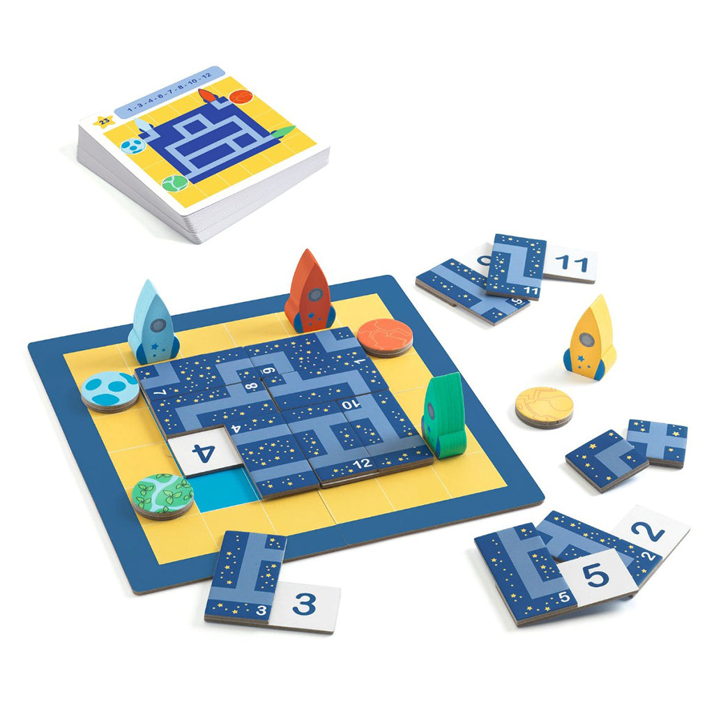 Djeco spel, Spel Sologic – Rocket track