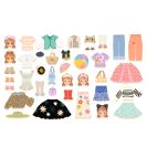 Djeco magnetlek, Inzebox – Påklädning