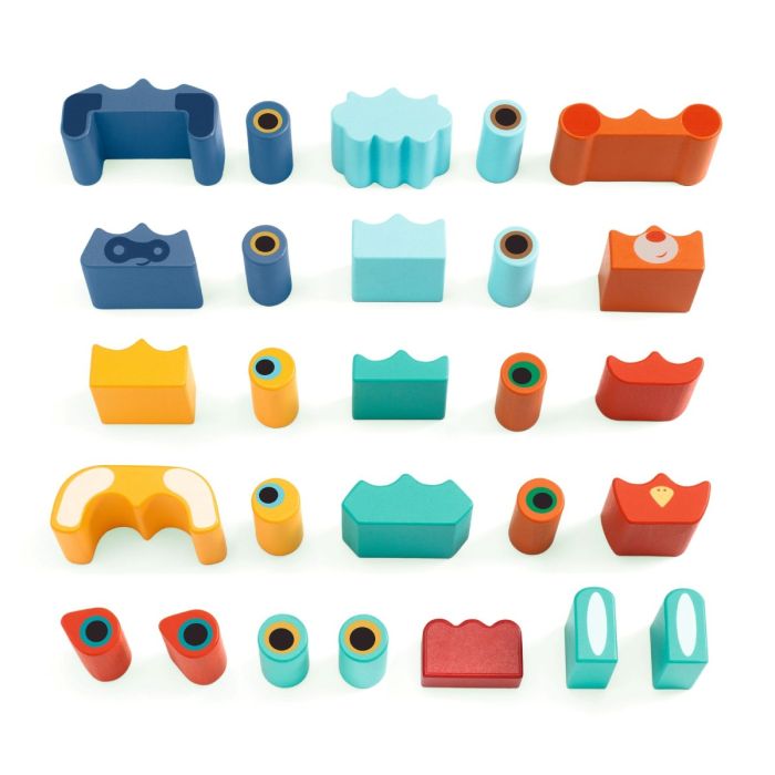 Djeco Ze Faces, 27 delar