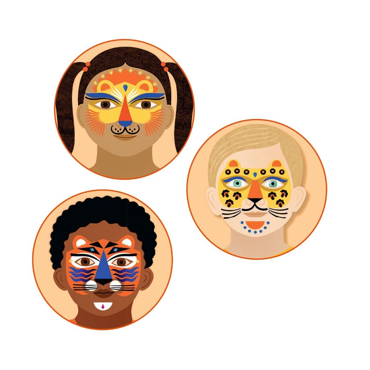 Djeco ansiktsmålning, Rovdjur