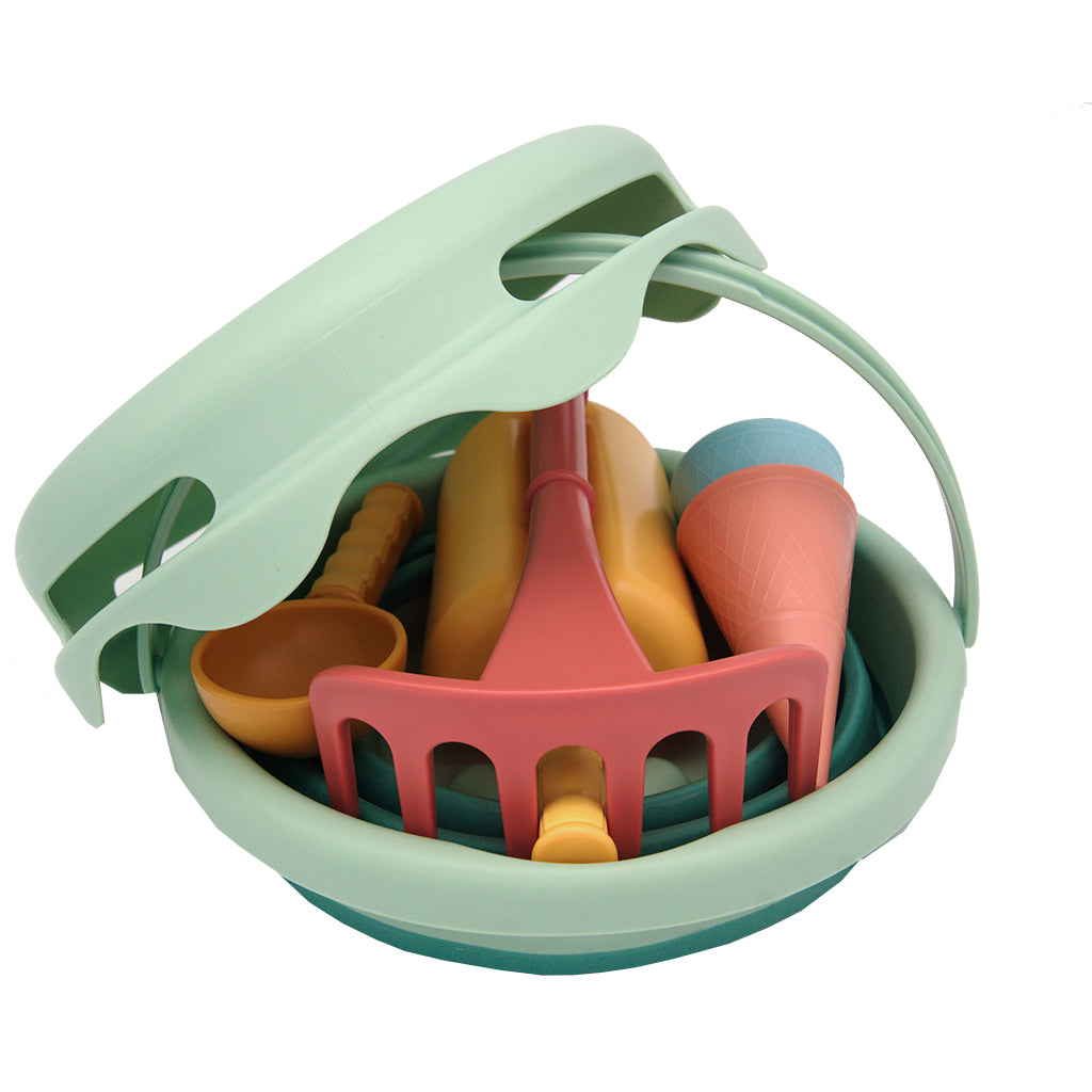 Compactoys BIO sandleksaker, 7-i-1 - Grön